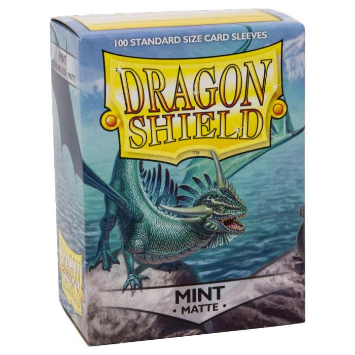 Arcane Tinman Dragon Shields: (100) Matte Mint